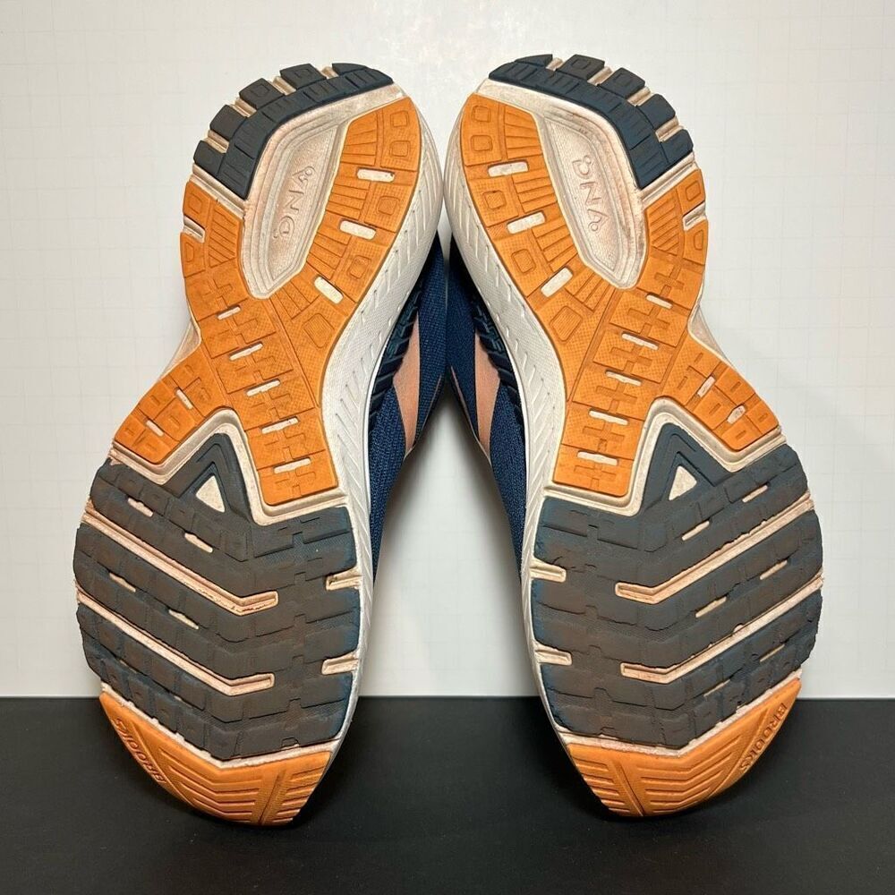 Womens BROOKS Ravenna 11 Dark Blue Running Shoes / Size 7.5 Medium - Picture 7 of 9